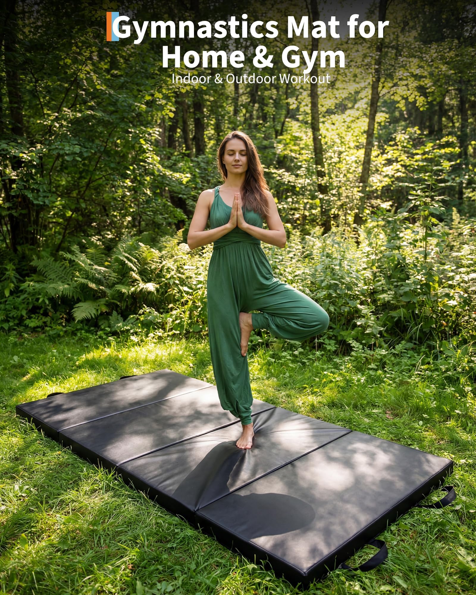 GARVEE Tri-Fold Gym Mat Overview