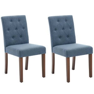 Upholstered Kitchen Dining Chairs Set W Padded Seat for Dining Room/Restaurant