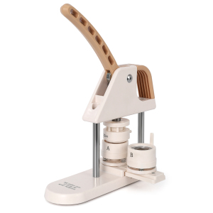 ​​3-in-1 Button Maker Machine Ergonomic Arc Handle Press Kit With Button Part​​