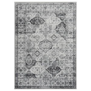 GARVEE Oriental Distressed Area Rug Machine Washable Non-Slip Rug Various Sizes