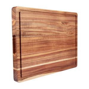 Extra Large Thick Acacia Wood Cutting Board for Kitchen Home & Professional Use