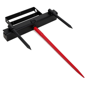 Garvee 3000BLS Universal Hay Bale Spear Tractor Bucket Spike Forks w 1pcs Spears