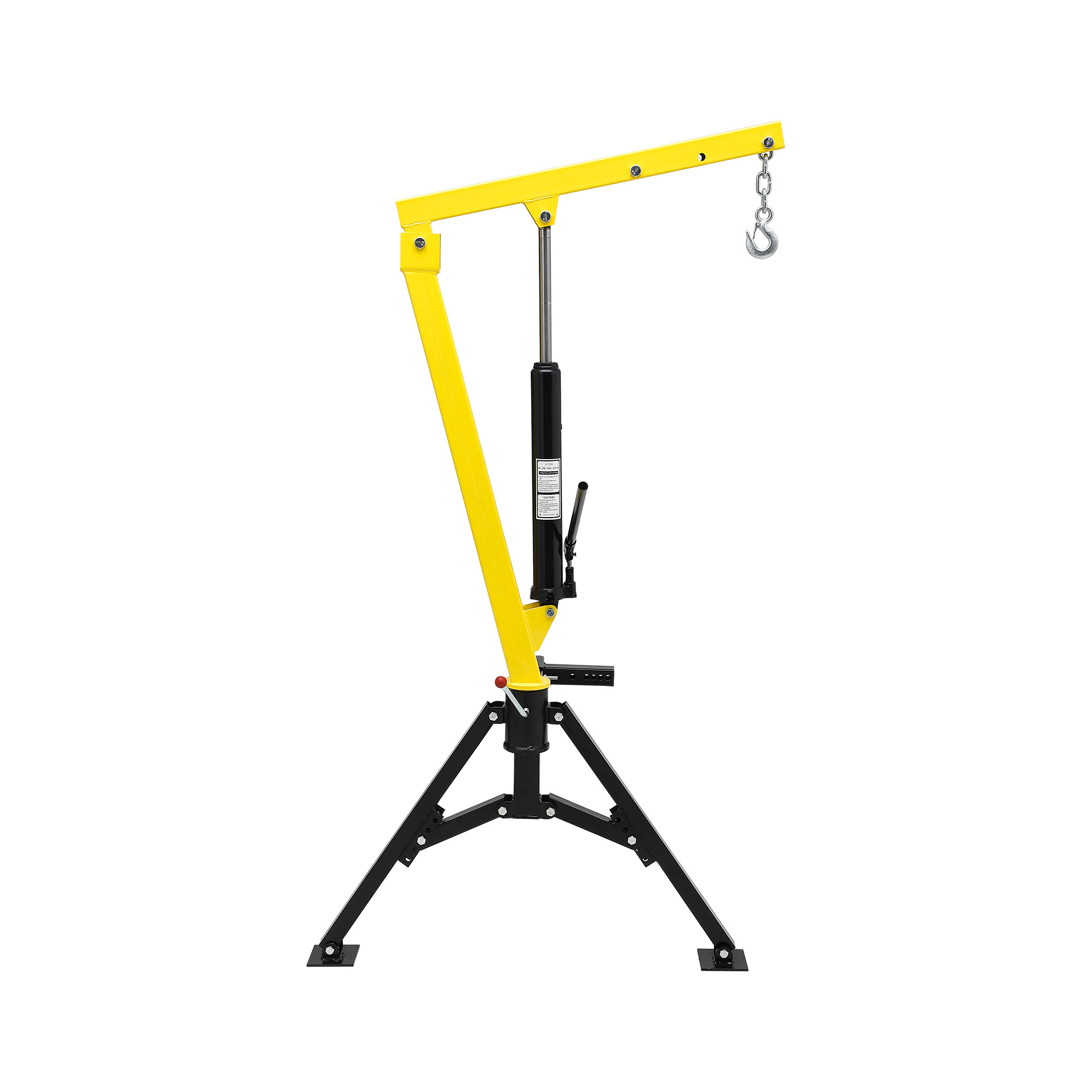 1100 lbs Truck Bed Crane 12V 3500lb Electric Winch Hydraulic Pickup Davit Hoist